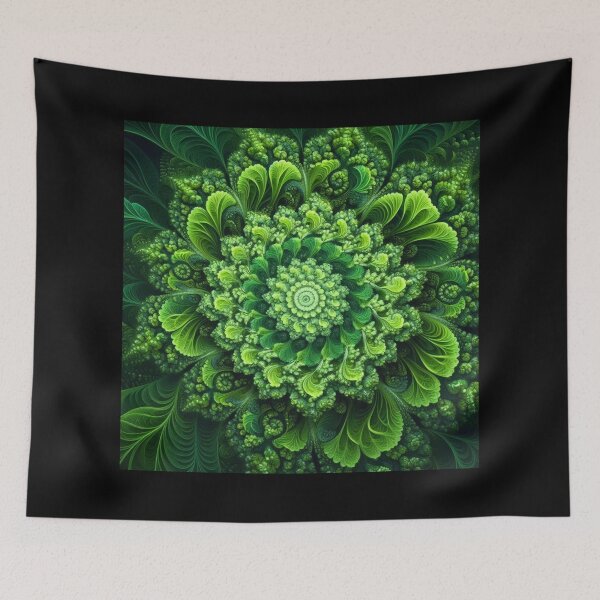 Item preview, Veggie Fractal 4 designed and sold by Sybille-Yates.