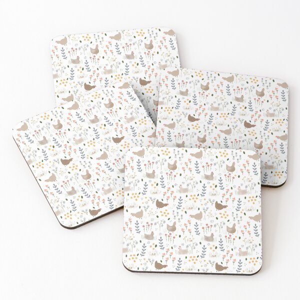 Item preview, Floral Chicken designed and sold by KathrinLegg.