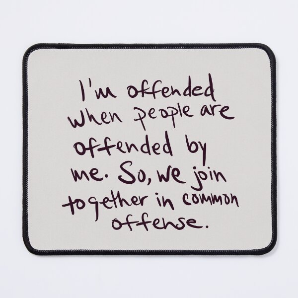 Item preview, Offended Offense  designed and sold by abeink.