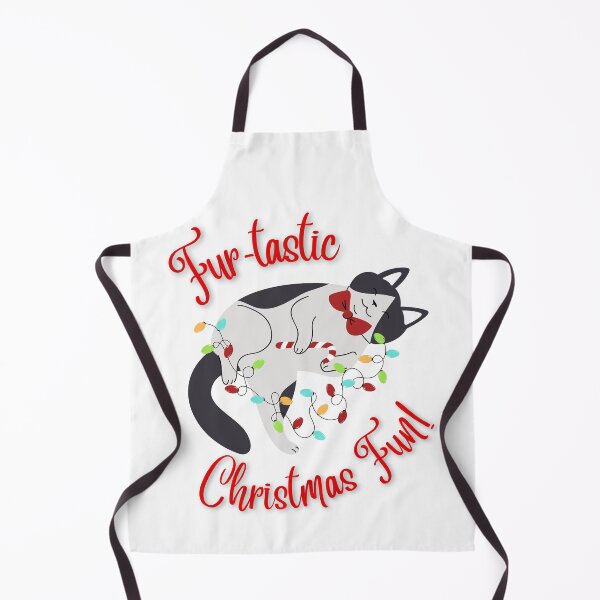 Item preview, Fur-tastic Christmas Fun Cat designed and sold by ProWittyDesigns.