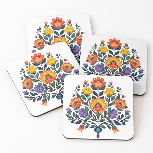 Item preview, Hungarian Folk Flowers Design designed and sold by xiao xuans.