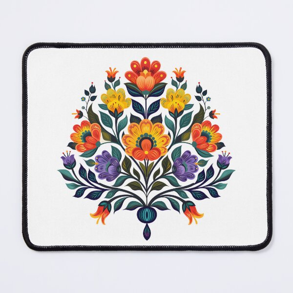 Item preview, Hungarian Folk Flowers Design designed and sold by xiao xuans.
