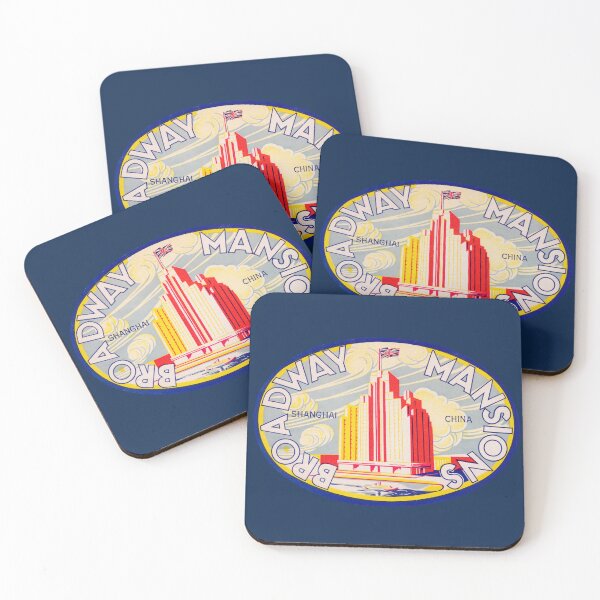 Item preview, 1930's Broadway Mansions Shanghai China designed and sold by historicimage.