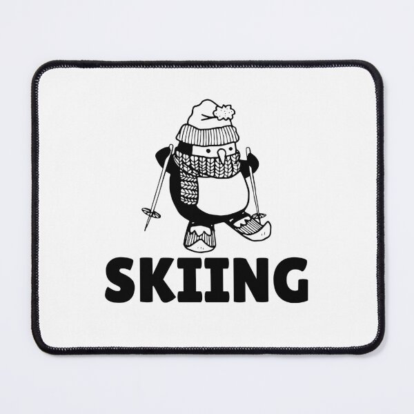 Item preview, SKIING (3) - BLACK designed and sold by ArtsyCity.