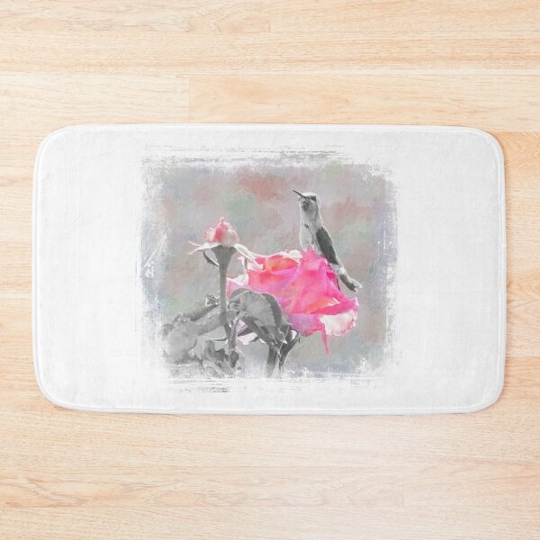 Item preview, Hummingbird Resting on a Rose designed and sold by CarolM.