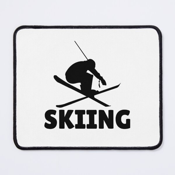Item preview, SKIING (4) - BLACK designed and sold by ArtsyCity.