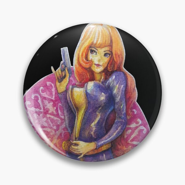 Item preview, lupin the third painting fujiko mine designed and sold by BearsCraft.