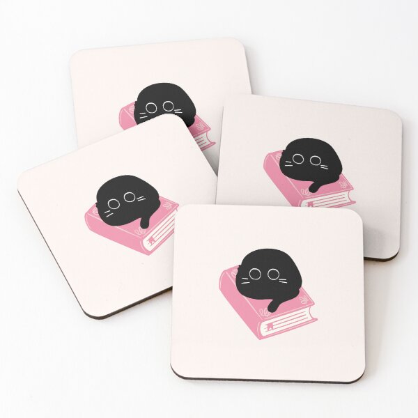 Item preview, Cat sitting on pink book designed and sold by Neadoodles.