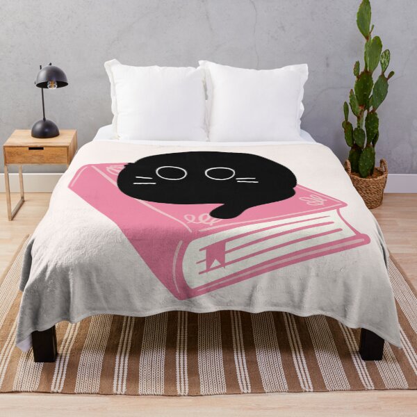Item preview, Cat sitting on pink book designed and sold by Neadoodles.