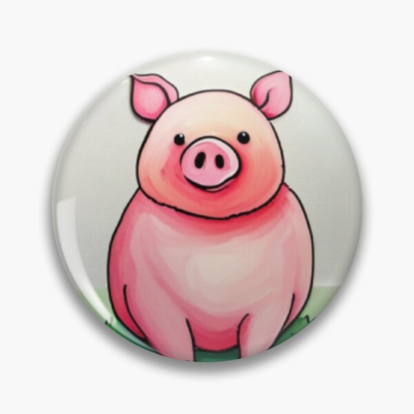 Item preview, Cute pig drawing designed and sold by Cottageshop.