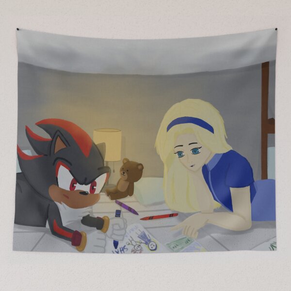 Item preview, Shadow and Maria designed and sold by TheFandomFairy.