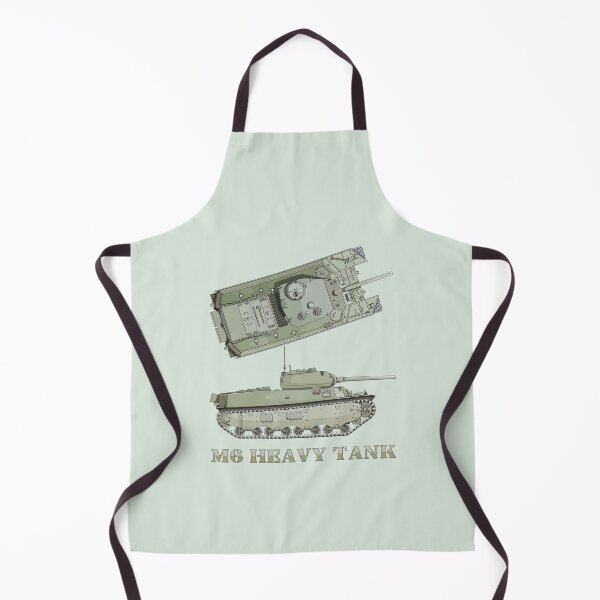 Artikelvorschau, M6 Schwerer Panzer WW2 Amerikanische Panzer Illustrationsdiagramme entworfen und verkauft von MilitaryMart.