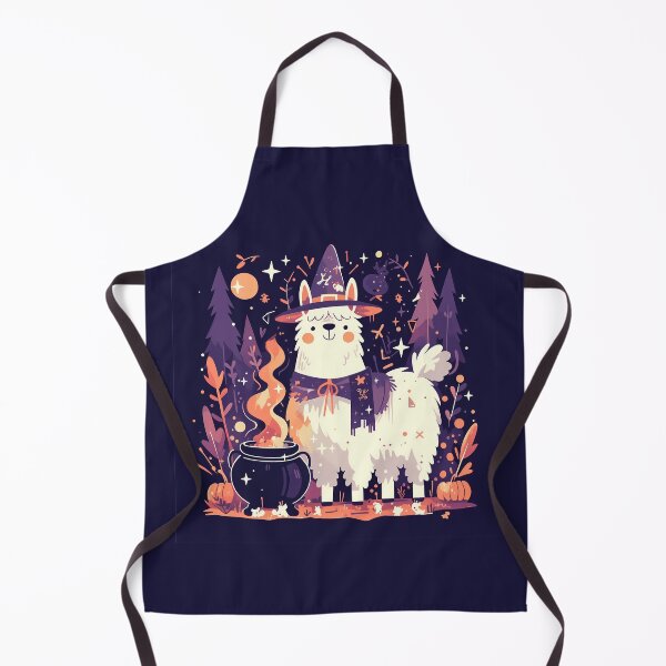 Item preview, Wizard Llama making magic potion designed and sold by WoollenLlama.