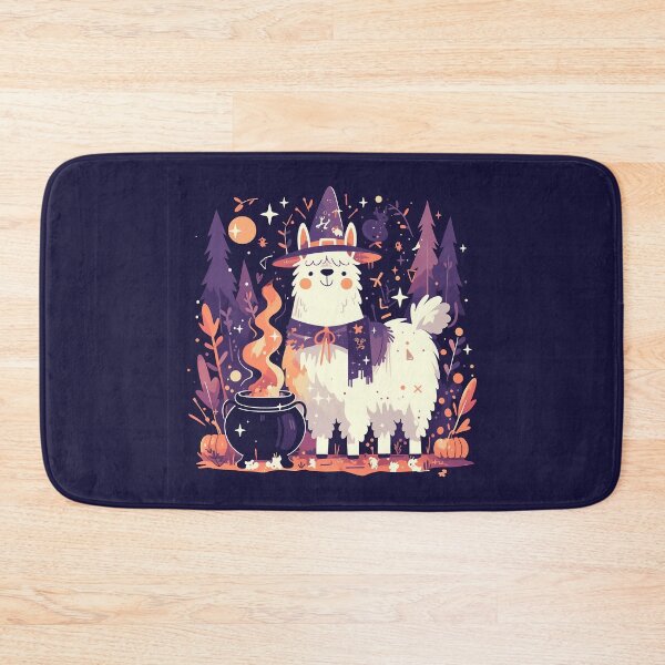 Item preview, Wizard Llama making magic potion designed and sold by WoollenLlama.