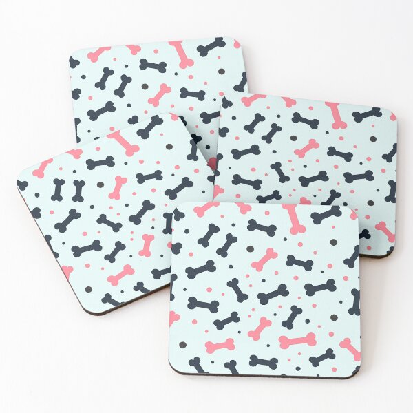 Item preview, Playful Dog Bones Pattern - Light Blue Background designed and sold by SportyAndArtful.