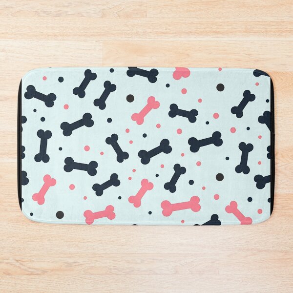 Item preview, Playful Dog Bones Pattern - Light Blue Background designed and sold by SportyAndArtful.