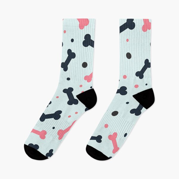 Item preview, Playful Dog Bones Pattern - Light Blue Background designed and sold by SportyAndArtful.
