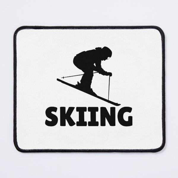 Item preview, SKIING (5) - BLACK designed and sold by ArtsyCity.
