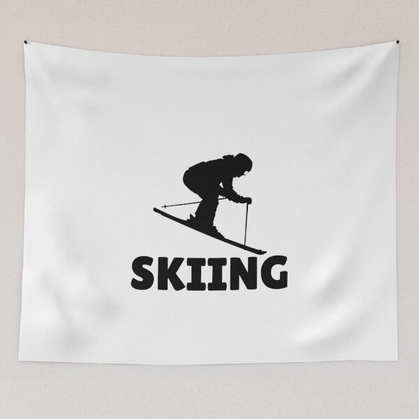 Item preview, SKIING (5) - BLACK designed and sold by ArtsyCity.