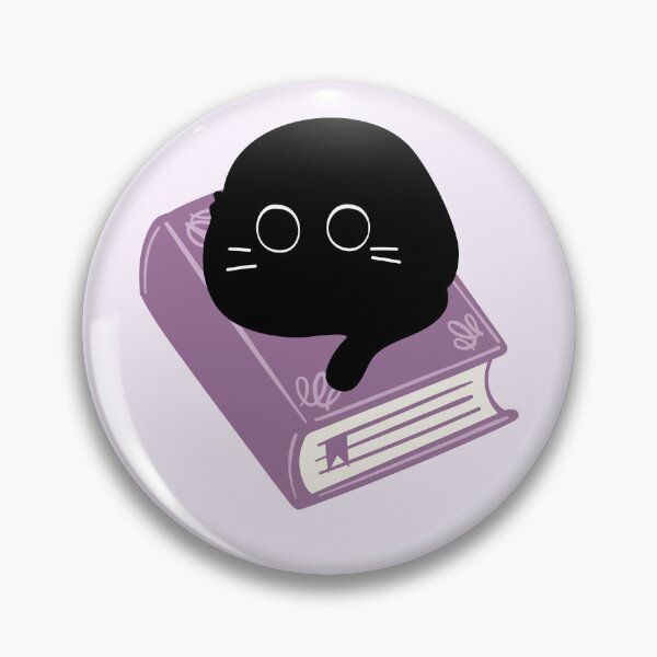 Item preview, Cat sitting on purple book designed and sold by Neadoodles.