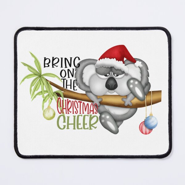 Item preview, Australian Christmas koala Bring on the Christmas cheer designed and sold by roundowl.