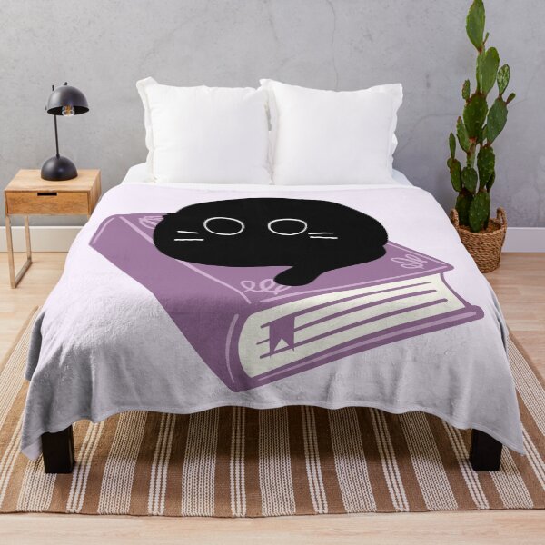 Item preview, Cat sitting on purple book designed and sold by Neadoodles.