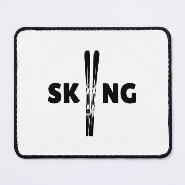 Item preview, SKIING (6) - BLACK designed and sold by ArtsyCity.