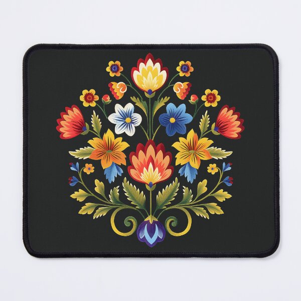 Item preview, Hungarian Folk Flowers Design designed and sold by xiao xuans.