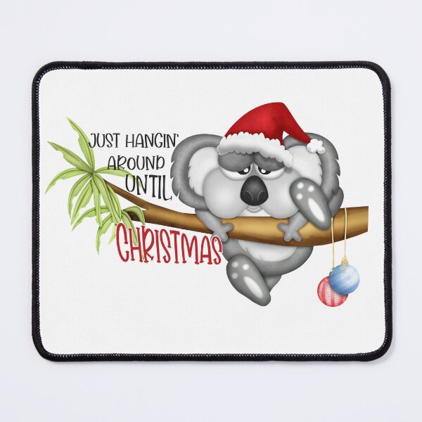 Item preview, Australian Christmas koala hanging around until Christmas designed and sold by roundowl.