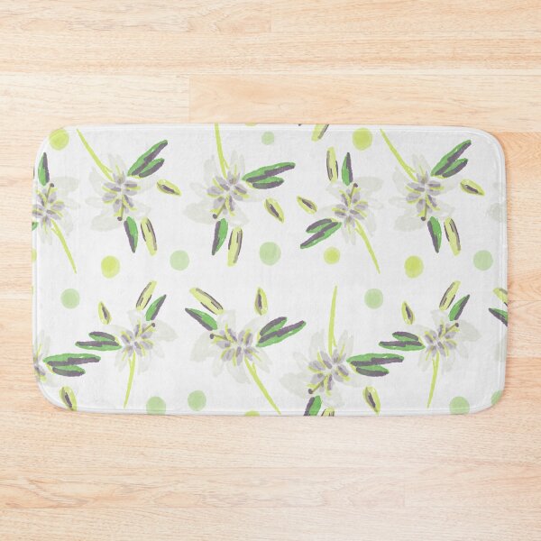 Item preview, White Lily Pattern designed and sold by Moojan Azar.