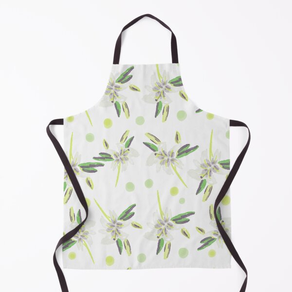 Item preview, White Lily Pattern designed and sold by Moojan Azar.