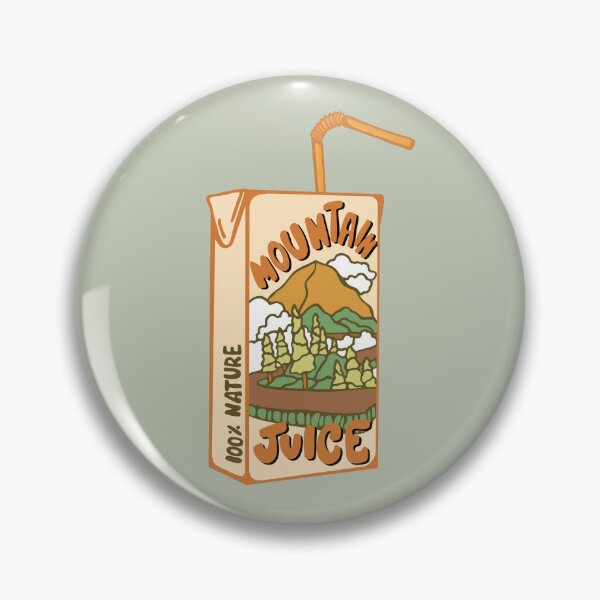 Item preview, Retro mountain juice box designed and sold by aziza-doodles.