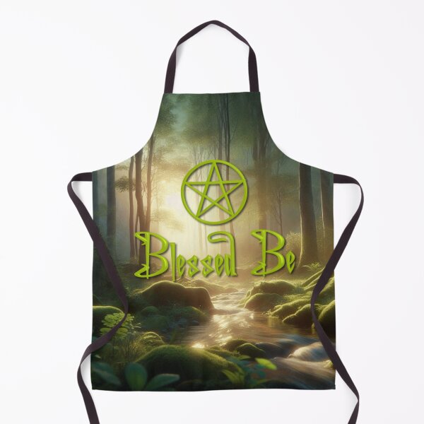 Item preview, Blessed Be with forest background designed and sold by Jennifer McBride.