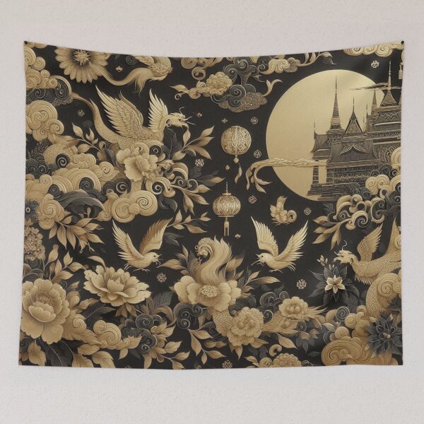 Item preview, Cool Ancient Traditional Chinese Wall Painting designed and sold by Yas_oma.