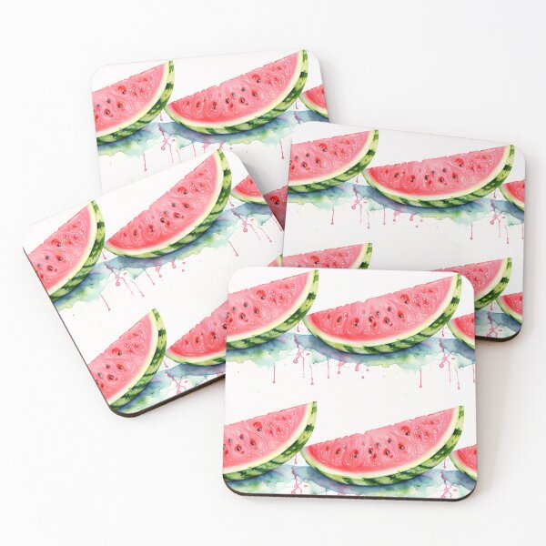 Item preview, Watermelon Slice Watercolor art designed and sold by paulasantos.