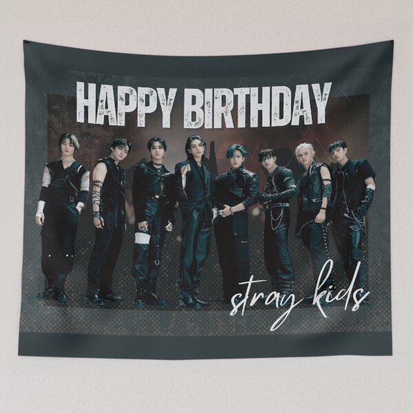 Item preview, Happy Birthday Stray Kids KPOP designed and sold by jaofnn.