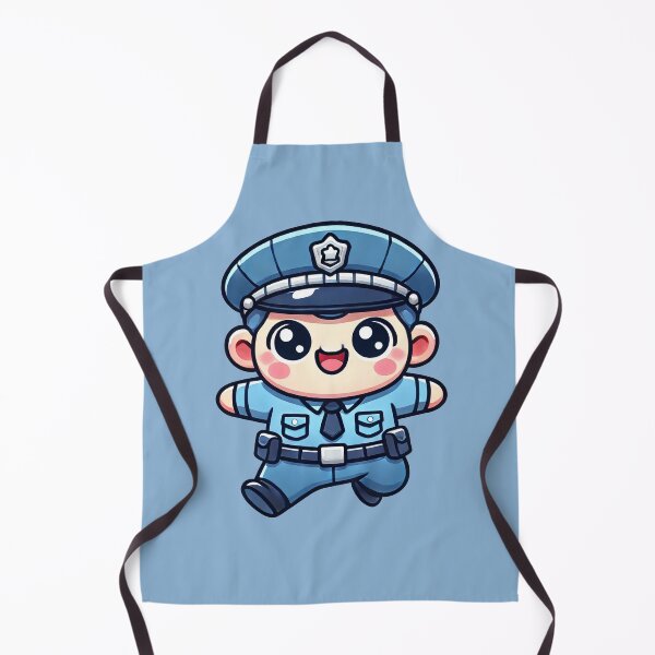 Item preview, Kawaii Policeman Uniform Cute Character designed and sold by ShibariZone.