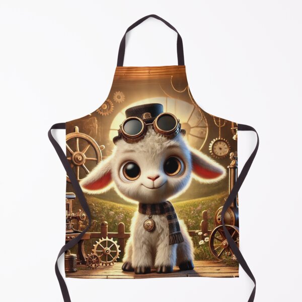 Item preview, Steampunk Fainting Goat designed and sold by Sillytoe.
