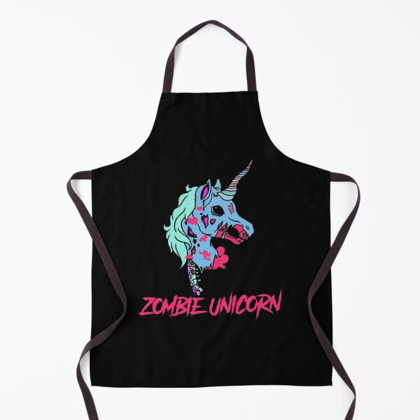 Item preview, Zombiecorn, Zombie Unicorn Halloween, unique Halloween gifts designed and sold by Dabbing Turtle Designs.