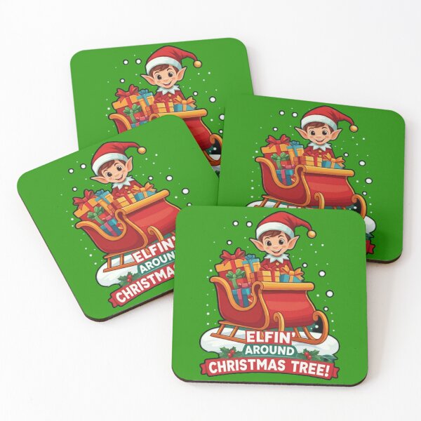 Item preview, Elfin' Around the Christmas Tree! designed and sold by CoolEnthusias.