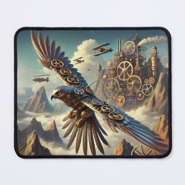 Item preview, Steampunk Falcon designed and sold by Sillytoe.
