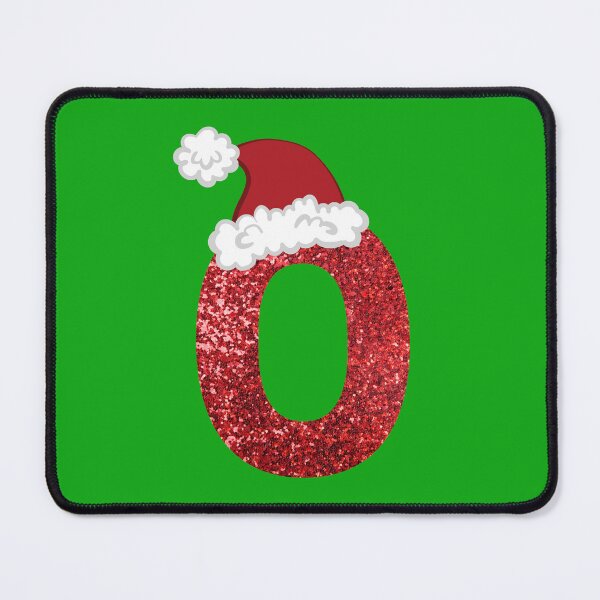 Item preview, Sparkly Christmas Letter O designed and sold by LiveAndGlow.