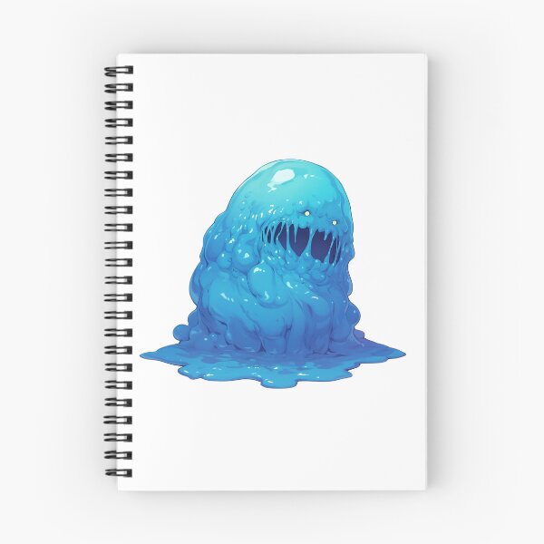Item preview, Large Blue Dungeon Slime designed and sold by BadOmenStickers.