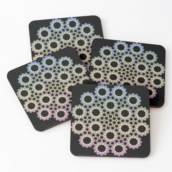 Item preview, Planar fractalizing truncated hexagonal tiling designed and sold by mathemartiste.