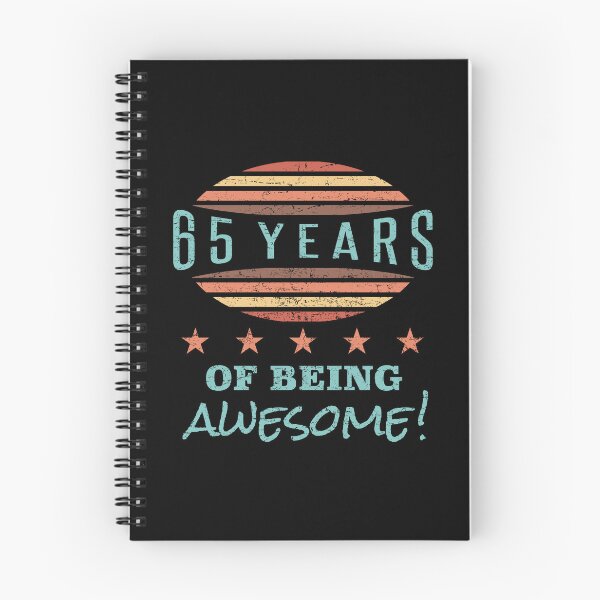 Item preview, Awesome 65th Birthday designed and sold by thepixelgarden.
