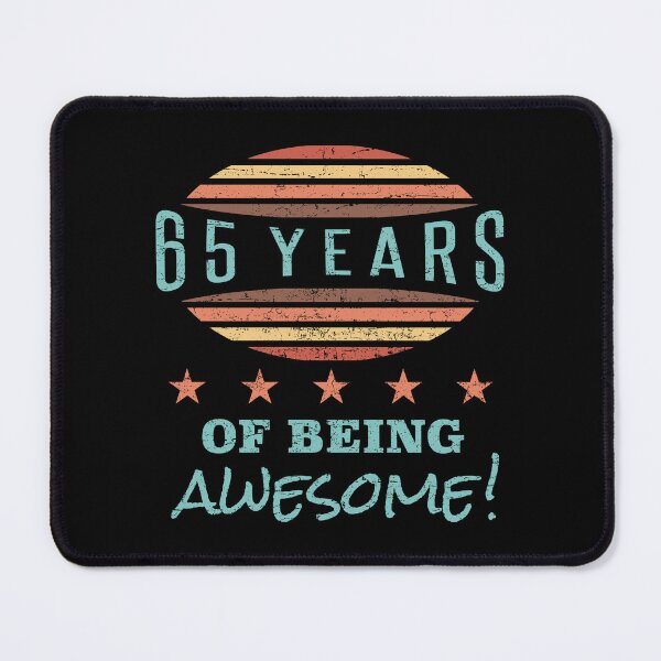 Item preview, Awesome 65th Birthday designed and sold by thepixelgarden.