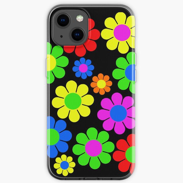 Hippy Flower Daisy Spring Pattern iPhone Soft Case