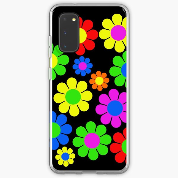 Hippy Flower Daisy Spring Pattern Samsung Galaxy Soft Case