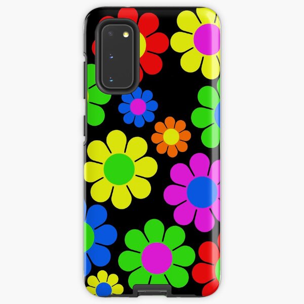 Hippy Flower Daisy Spring Pattern Samsung Galaxy Tough Case