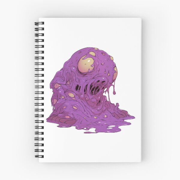 Item preview, Purple Lurker Dungeon Slime designed and sold by BadOmenStickers.